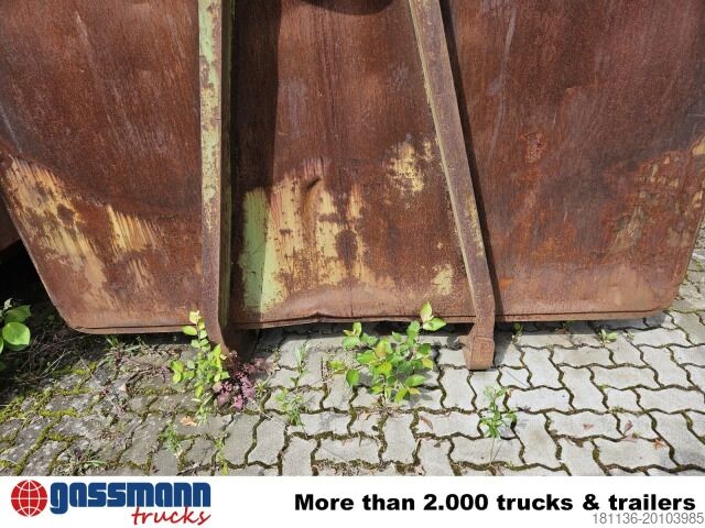 Roll-off container  Abrollcontainer mit Flügeltür ca. 29m³