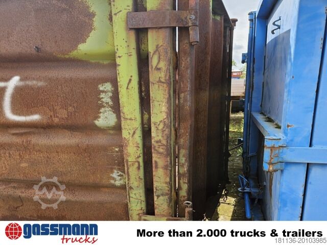 Roll-off container  Abrollcontainer mit Flügeltür ca. 29m³