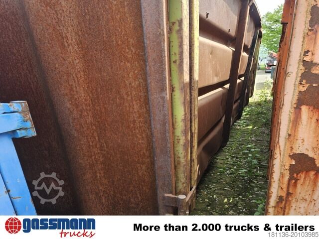 Roll-off container  Abrollcontainer mit Flügeltür ca. 29m³