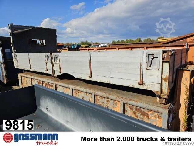 Abrollcontainer Abrollcontainer mit abklappbaren Bordwänden ca.