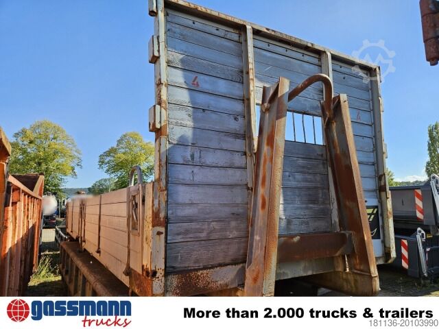 Abrollcontainer Abrollcontainer mit abklappbaren Bordwänden ca.