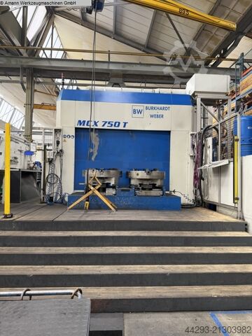 Bearbeitungszentrum - Horizontal BURKHARDT & WEBER MCX 750HVP+T