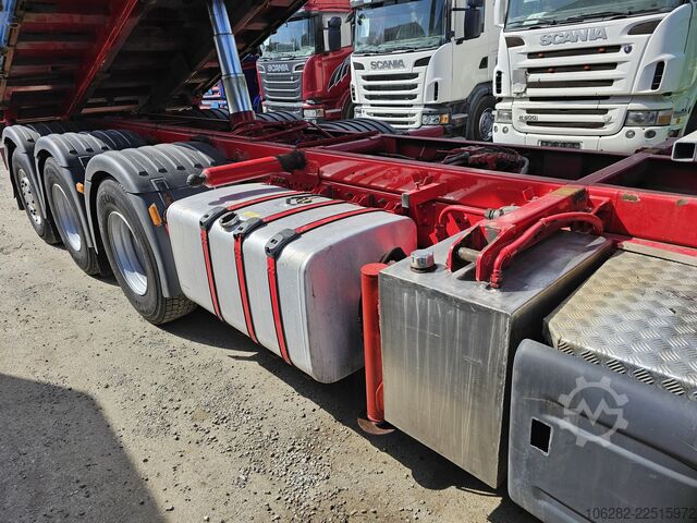 Three-sided tipper truck SCANIA R500LB8X4*4HNB Dreiseitenkipper 18cubic