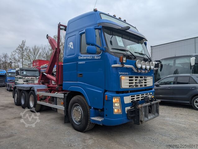 Roll-off tipper truck Volvo FH520 -37 8X4 JOAB Lift+Lenkachse Blatt/