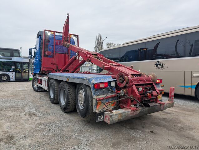 Roll-off tipper truck Volvo FH520 -37 8X4 JOAB Lift+Lenkachse Blatt/