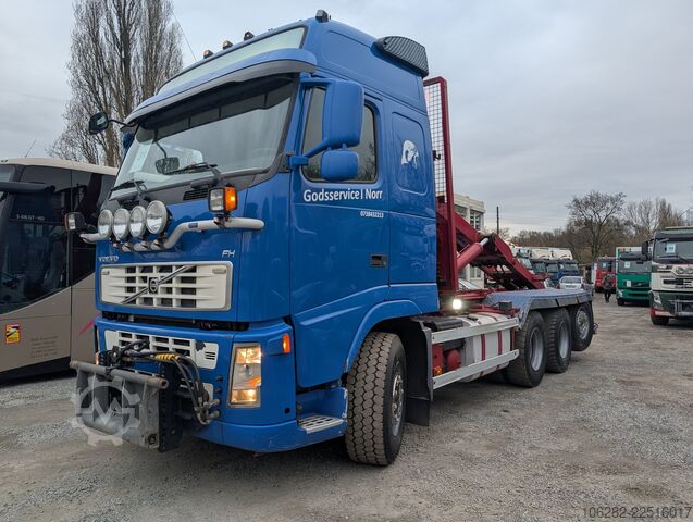 Roll-off tipper truck Volvo FH520 -37 8X4 JOAB Lift+Lenkachse Blatt/