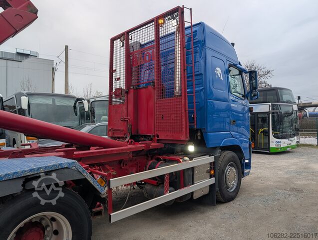 Roll-off tipper truck Volvo FH520 -37 8X4 JOAB Lift+Lenkachse Blatt/
