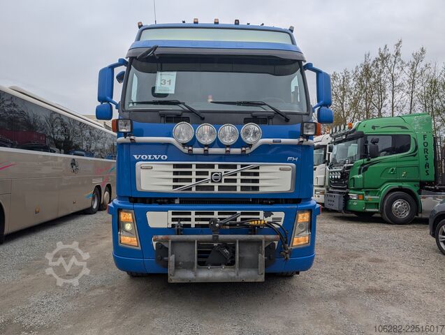 Roll-off tipper truck Volvo FH520 -37 8X4 JOAB Lift+Lenkachse Blatt/