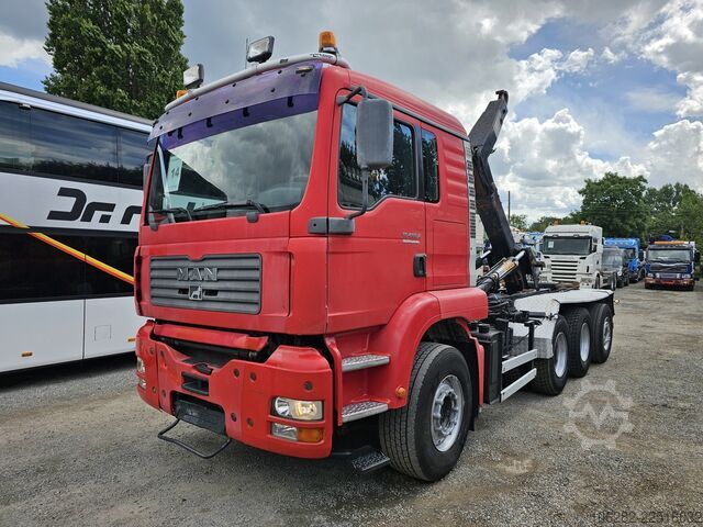 TGA 35.463 FDLC 8x4 leaf/air steering axle MAN TGA 35.463 FDLC 8x4 Blatt/Luft Lenkachse