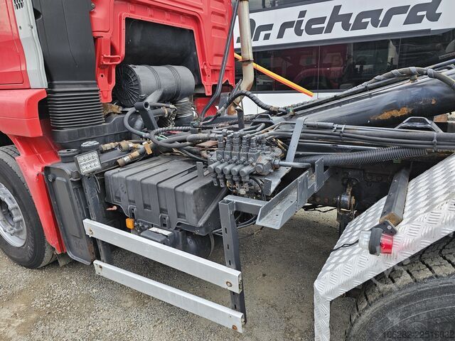 TGA 35.463 FDLC 8x4 leaf/air steering axle MAN TGA 35.463 FDLC 8x4 Blatt/Luft Lenkachse