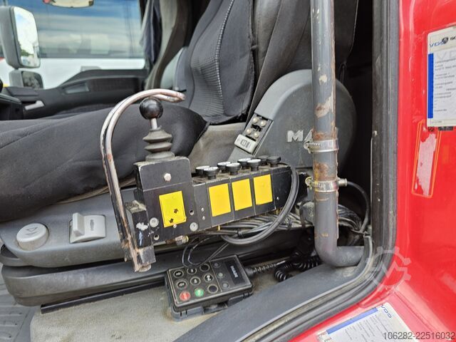 TGA 35.463 FDLC 8x4 leaf/air steering axle MAN TGA 35.463 FDLC 8x4 Blatt/Luft Lenkachse