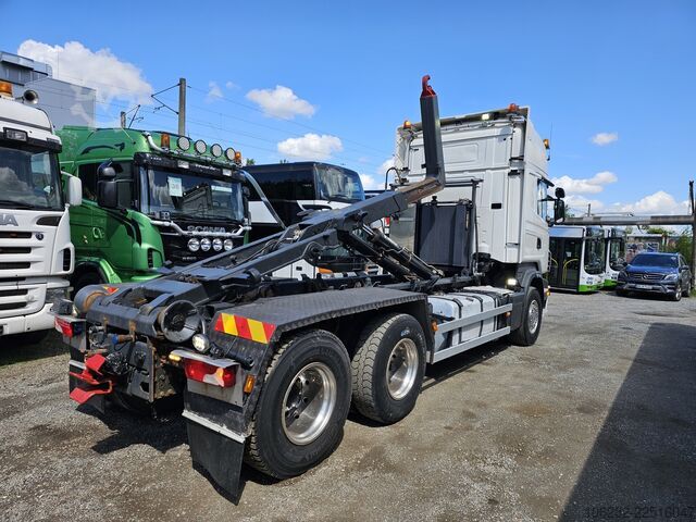 R500LB6X2 HHZ V8 Leaf/Leaf ROBSON 6x4 3 Pedals SCANIA R500LB6X2 HHZ V8 Blatt/Blatt