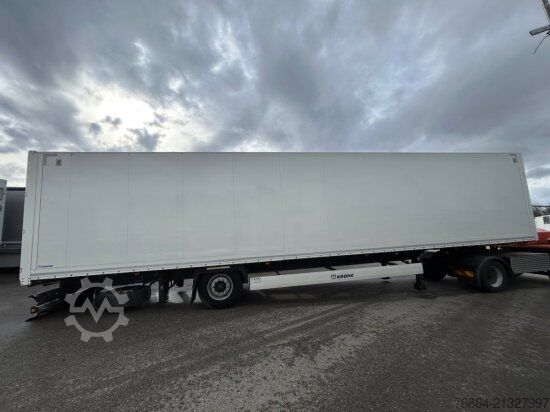 Kofferauflieger KRONE SE/DA03  DRYLINER 1-ACHS KOFFERAUFLIEGER, DOPPELSTOCK, HECKABSTüTZUNG