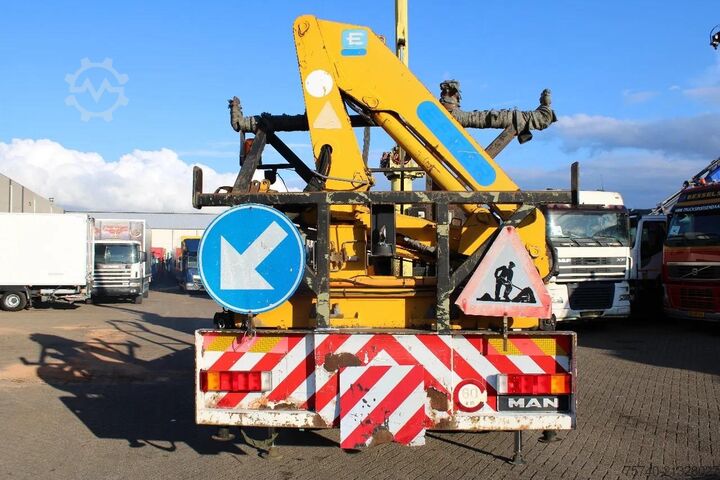 Aerial platform MAN 14.224 + EURO 2 + PTO + CRANE