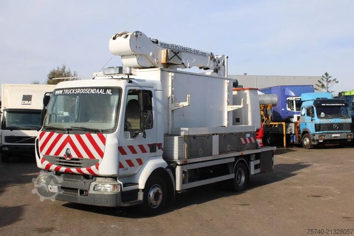 Hebebühne Renault Midlum 220 + manual + 16 meter
