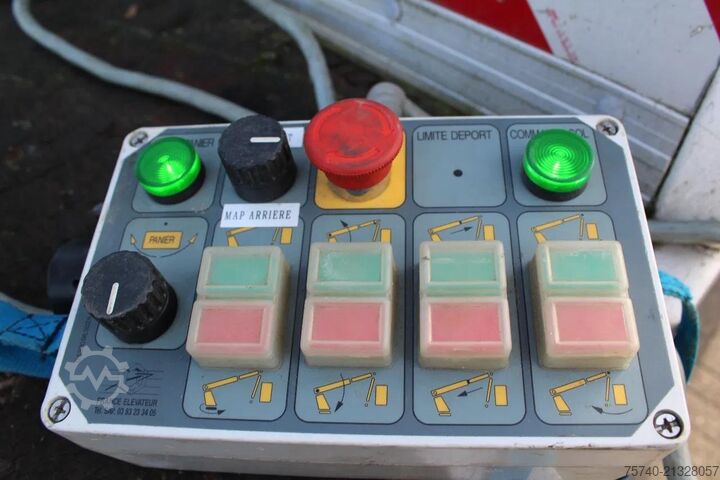 Hebebühne Renault Midlum 220 + manual + 16 meter