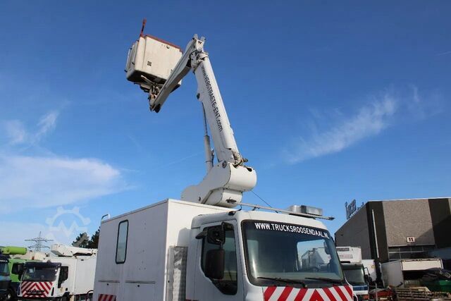 Hebebühne Renault Midlum 220 + manual + 16 meter