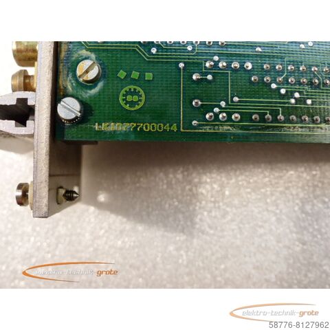 Component Infranor EL 86 Karte LK1077700044 + Karte BTS 13659 00 033