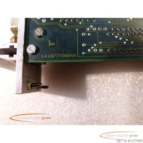 Component Infranor EL 86 Karte LK1077700044 + Karte BTS 13659 00 033