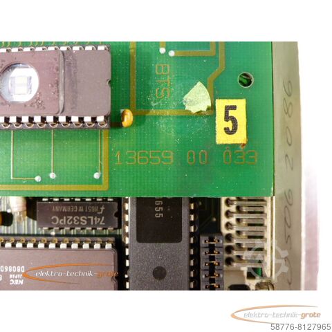 Component Infranor EL 86 Karte LK1077700044 + Karte BTS 13659 00 033