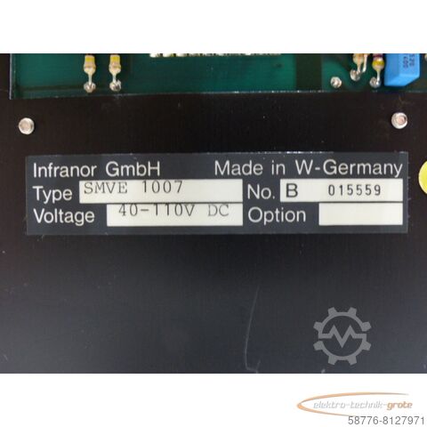 Component Infranor SMVE 1007 Elektronikmodul
