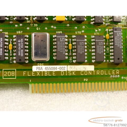 Component Intel PBA 455084-002 Flexible Disc Controller Karte