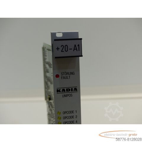 Component  Kadia SPK 2000.40 EAU0100022 uer. + Analog SN 47299ETG