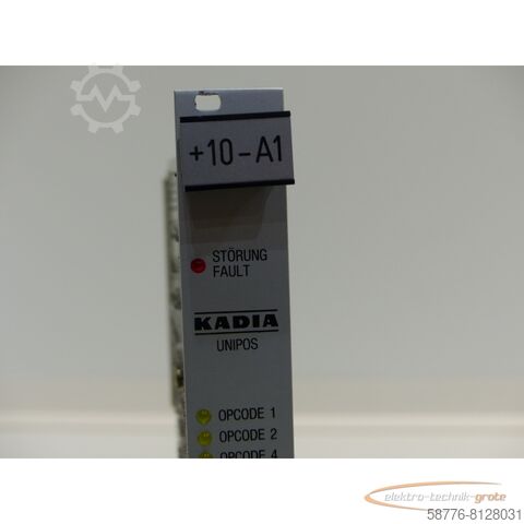 Component  Kadia SPK 2000.40 EAU0100022 uer. + Analog SN 47300ETG