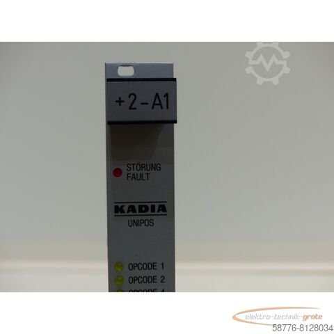 Component  Kadia SPK 2000.40 EAU0100022 uer. + Analog SN 47301ETG