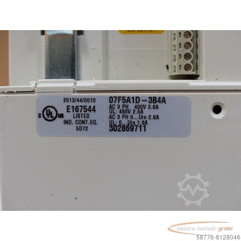 Component KEB 07F5A1D - 3B4A Frequenzumrichter