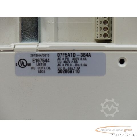 Component KEB 07F5A1D - 3B4A Frequenzumrichter