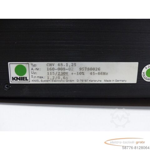 Component KNIEL Kniel CHV 48.1,25