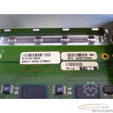 Component  Kontron CP603 PC-Board SN:248072028  !