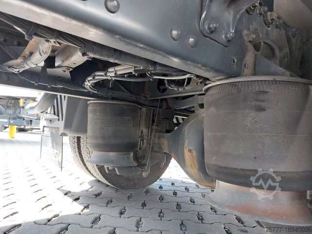 Transporter mit Pritsche & Plane MERCEDES-BENZ 816 Atego PL-SP- Blatt / Luft - MP3- LBW BÄR