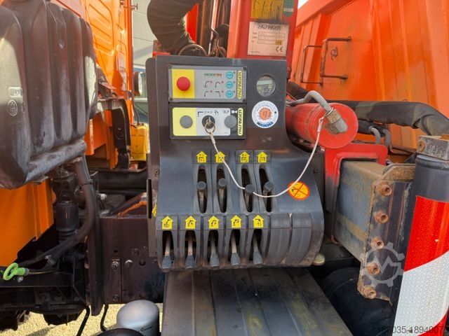 Kipper LKW MAN LE18.280 Doka/7Sitze/Automatik/Kipper/Kran/Winde