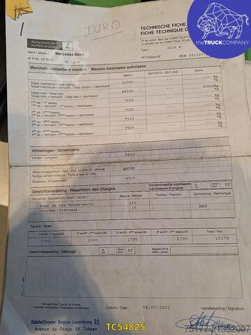 Container transportation Mercedes-Benz Actros 3235