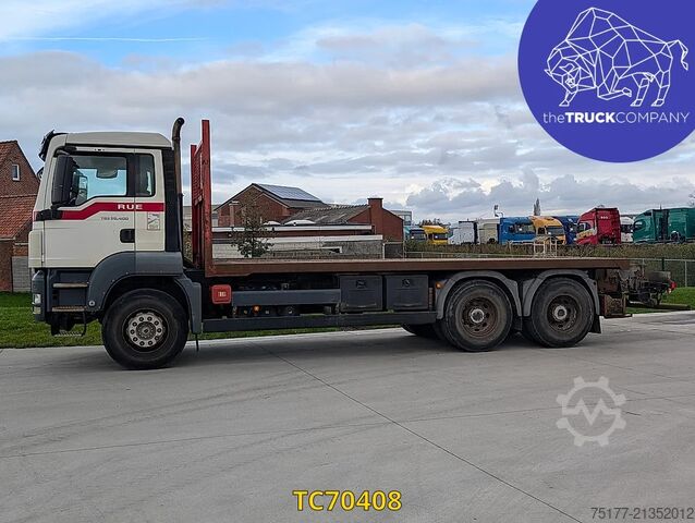 Platform trailer MAN TGS 400