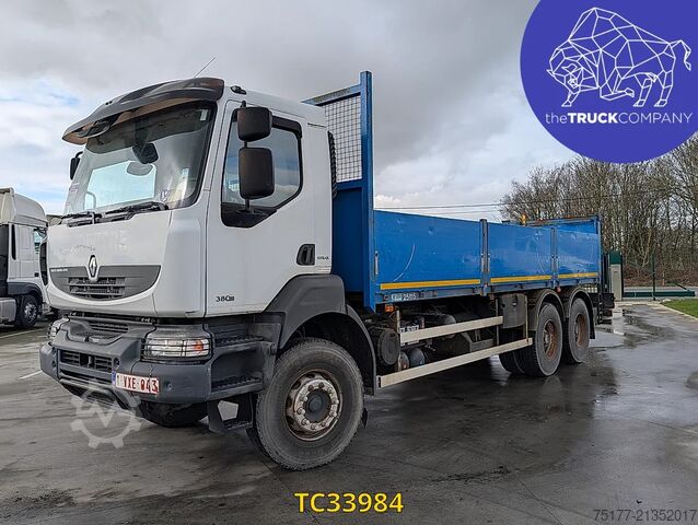 Platform trailer Renault Kerax 380