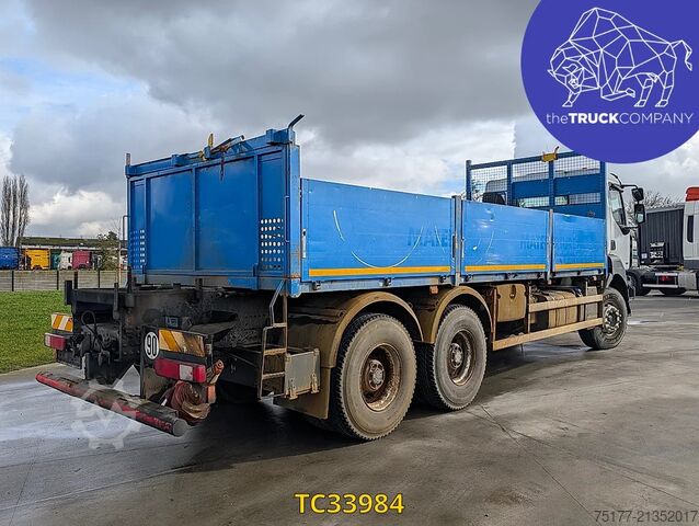 Platform trailer Renault Kerax 380