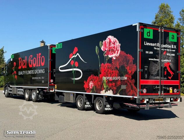 Kühlkoffer-LKW DAF XG 480 EURO 6E FAR 50 CC COMBI FLOWER WIDE CARRI