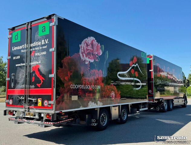 Kühlkoffer-LKW DAF XG 480 EURO 6E FAR 50 CC COMBI FLOWER WIDE CARRI