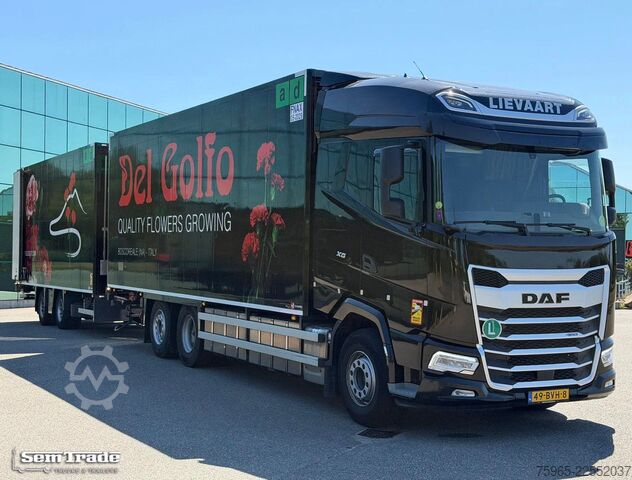 Kühlkoffer-LKW DAF XG 480 EURO 6E FAR 50 CC COMBI FLOWER WIDE CARRI