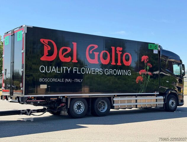 Kühlkoffer-LKW DAF XG 480 EURO 6E FAR 50 CC COMBI FLOWER WIDE CARRI
