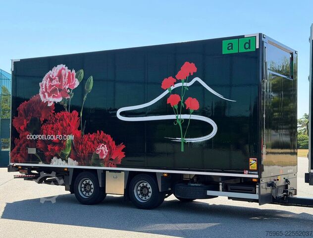 Kühlkoffer-LKW DAF XG 480 EURO 6E FAR 50 CC COMBI FLOWER WIDE CARRI
