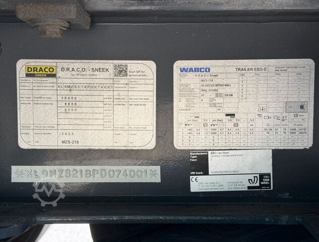 Kühlkoffer-LKW DAF XG 480 EURO 6E FAR 50 CC COMBI FLOWER WIDE CARRI