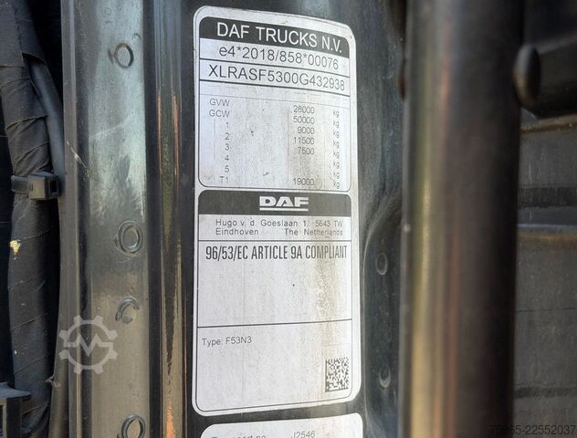 Kühlkoffer-LKW DAF XG 480 EURO 6E FAR 50 CC COMBI FLOWER WIDE CARRI