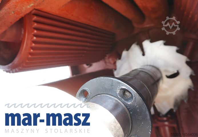 Shaft-mounted multi-saw marki FOD BYDGOSZCZ* DPPD III 50E 530/150