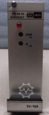 Power pack 5 V/10 A BICC vero PK 50 Monovolt