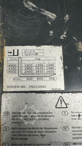Forklift Jungheinrich TFG 320