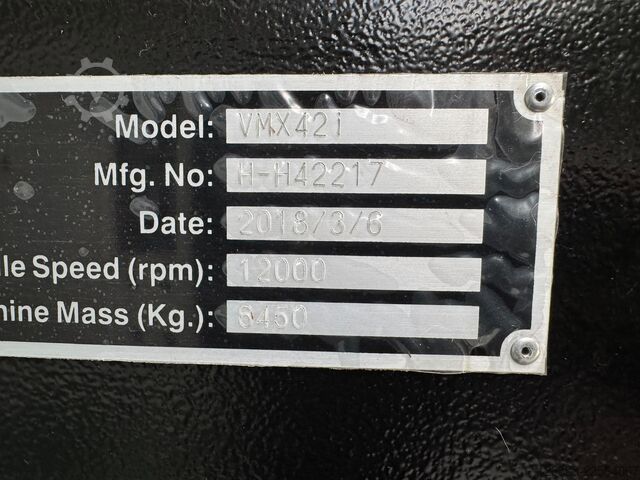 Vertical machining center HURCO VMX42i